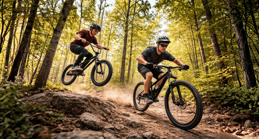 BMX Bike vs Mountain Bike