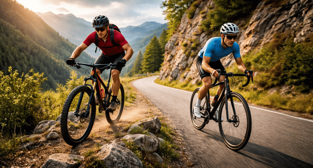 Mountain Bike vs Road Bike