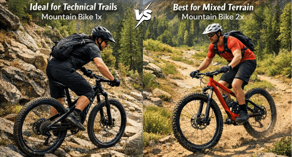 Mountain Bike 1x vs 2x_ Simple Guide for Riders
