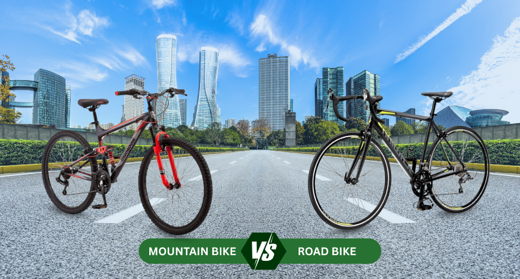 Mountain Bike vs Road Bike