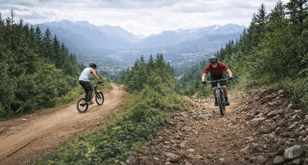 Convert BMX to Mountain Bike