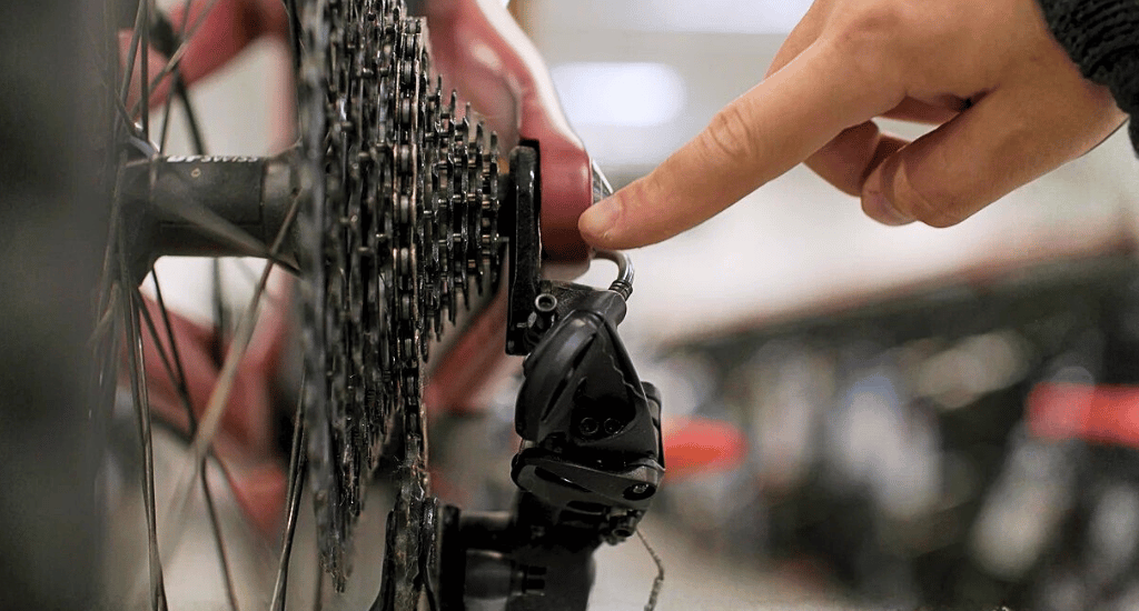 Bent or Misaligned Derailleur