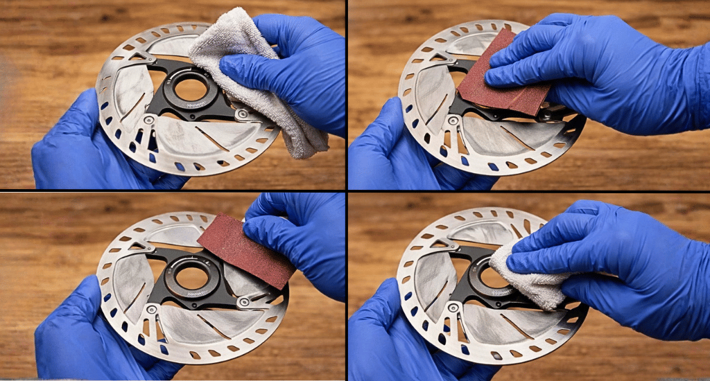How to Sand Disc Brake Rotors Step-by-Step