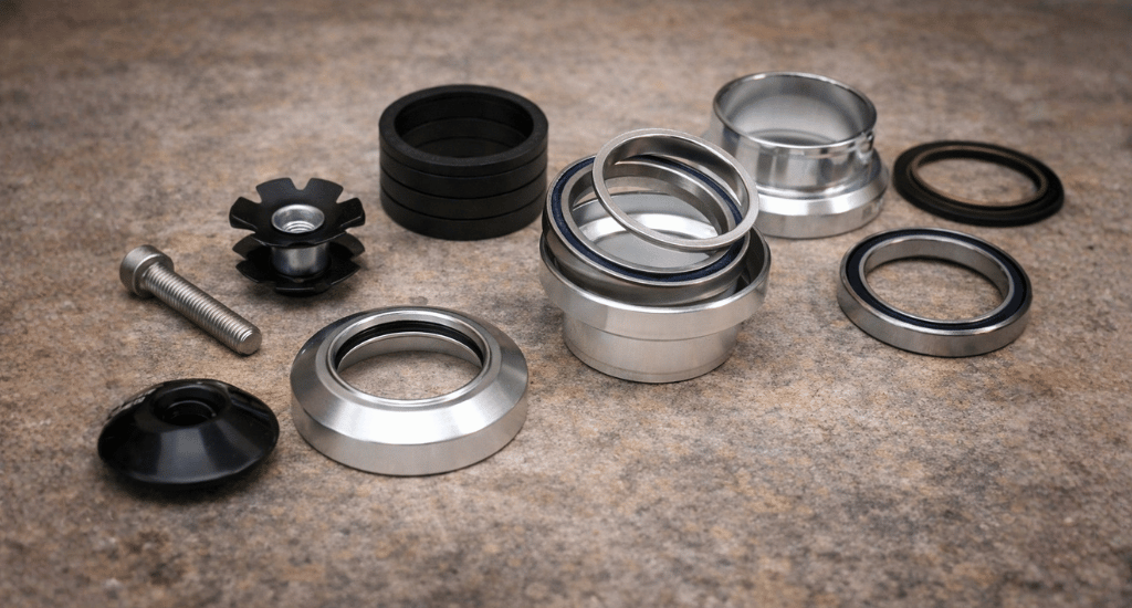 Parts of a Threadless Headset Assembly