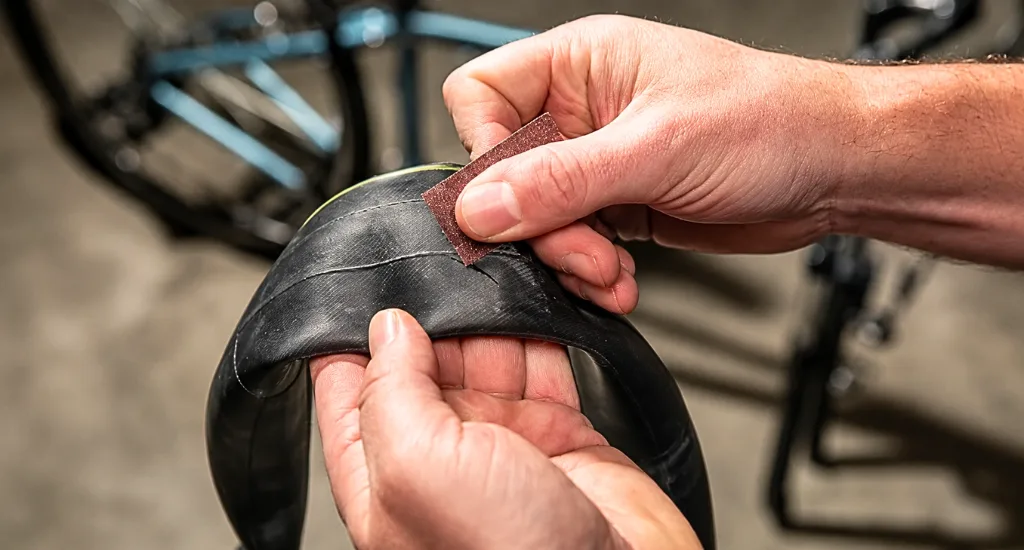 How to fix a flat bike tire step by step